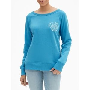 ⛔️Gap Soft Graphic French Terry Pullover Sweater